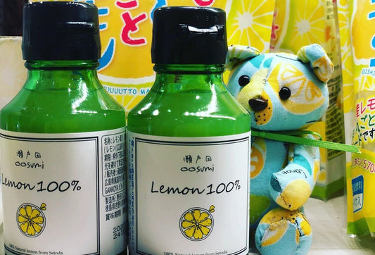 酸味やわらか、ほんのり甘い減農薬レモン果汁「瀬戸田oosumi　Lemon100％」