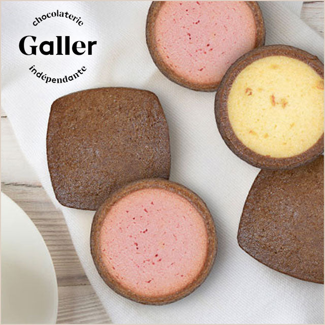 ガレー タブレット ミルク ４枚 チョコレート Galler ベルギー産 - 菓子