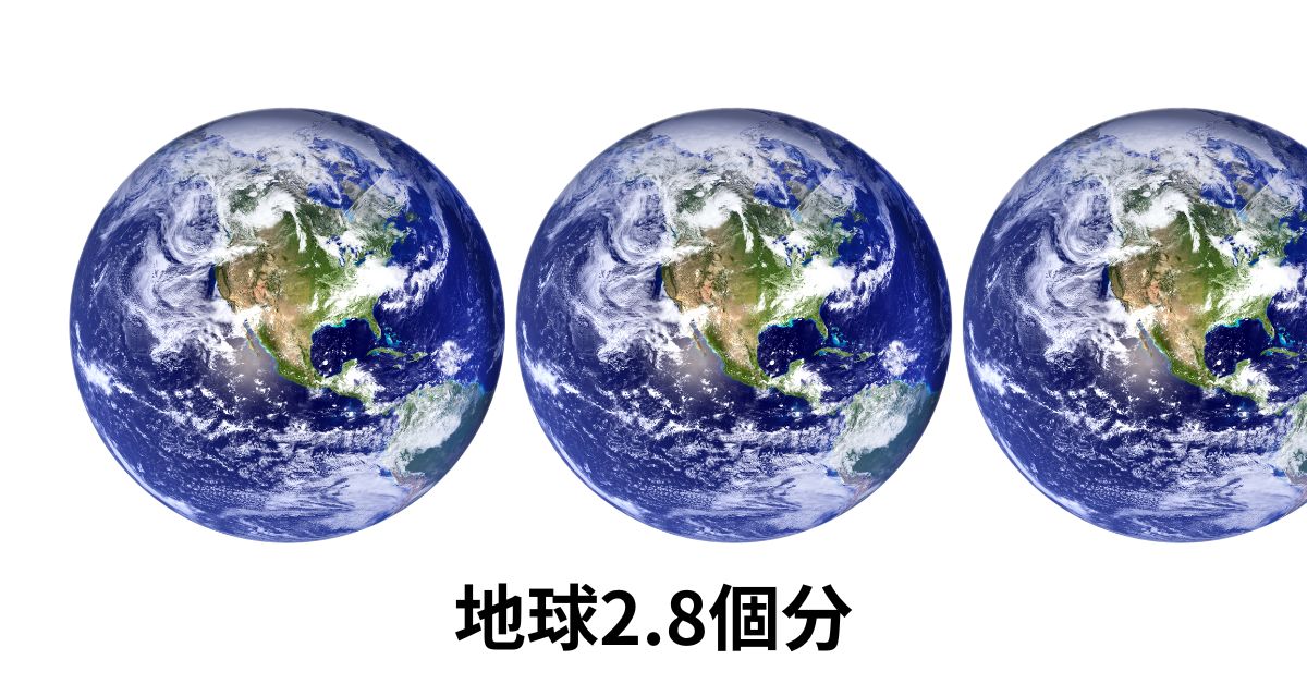 地球はすでに限界を迎えている⁉ このままだと地球は何個必要？ – ロスゼロ