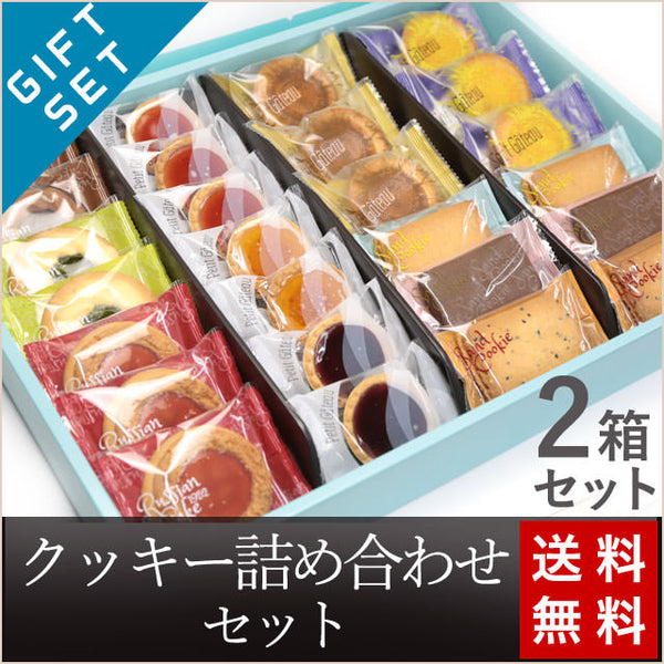 わくわくよくばり11種！クッキー詰め合わせ2箱セット（送料無料