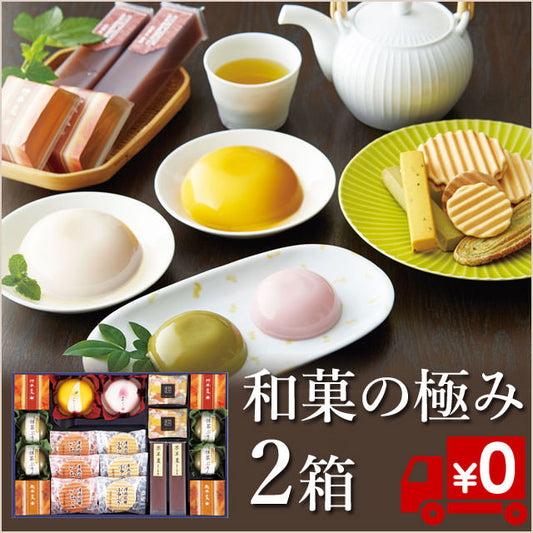 京菓匠義廣/和菓の極み2箱セット(送料無料）