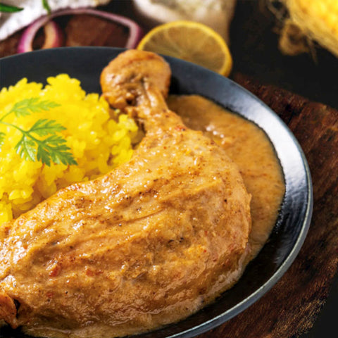 ＜ごろっとお肉＞ボリュームたっぷりタンドリーチキンカレー【2種×5食】