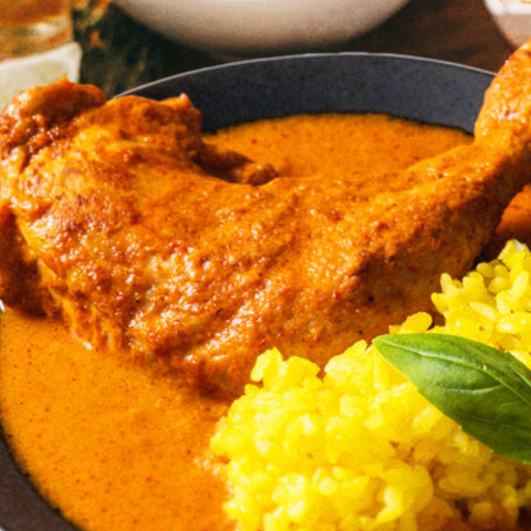 ＜ごろっとお肉＞ボリュームたっぷりタンドリーチキンカレー【2種×5食】