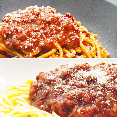 ＜極上ミートソース＞甘えび＆黒トリュフのこだわりミートソース【2種×5食】