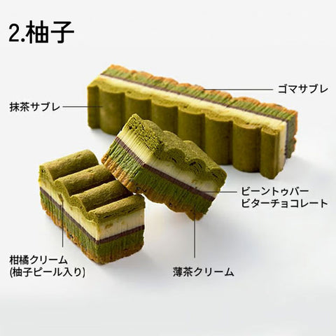 濃厚！宇治抹茶づくしのクリームサンドサブレお得な6箱（18本）要冷蔵商品