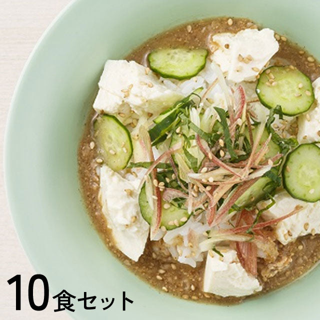 ≪宮崎郷土料理≫ 天然真鯛ゴロッと贅沢だし冷汁　10食セット