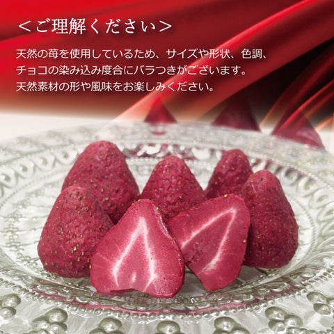 ＜苺チョコしみしみ＞ リッチな大粒ダブルストロベリーチョコ 【2袋】