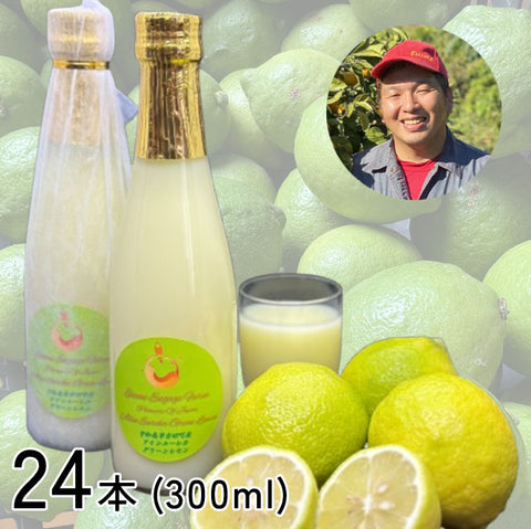 ＜愛媛発＞ひと味もふた味も違う！本当のレモンジュース【300ml×24本】メーカー直送