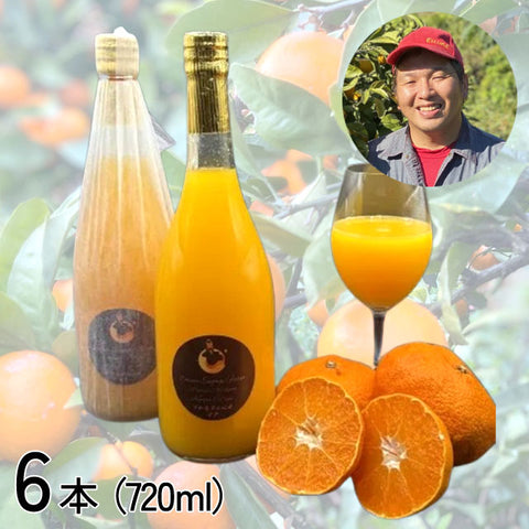 【愛媛みかん愛・限定生産】甘平ジュース720ml【6本・12本】メーカー直送