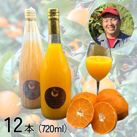 【愛媛みかん愛・限定生産】甘平ジュース720ml【6本・12本】メーカー直送