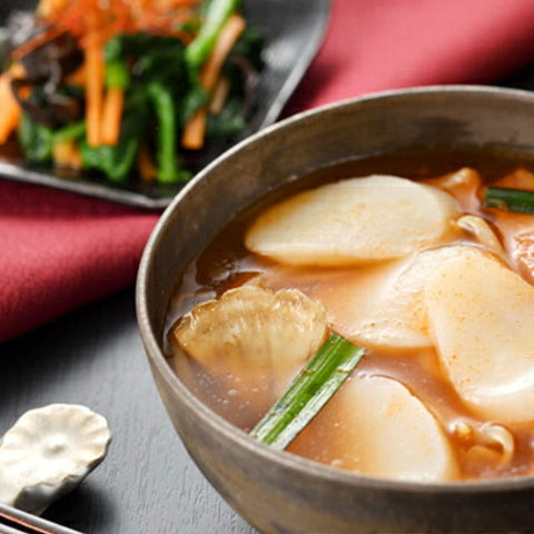 ＜レンジで簡単！＞米どころ新潟のピリ辛・もちもち韓国風スープ【2食入×10袋】