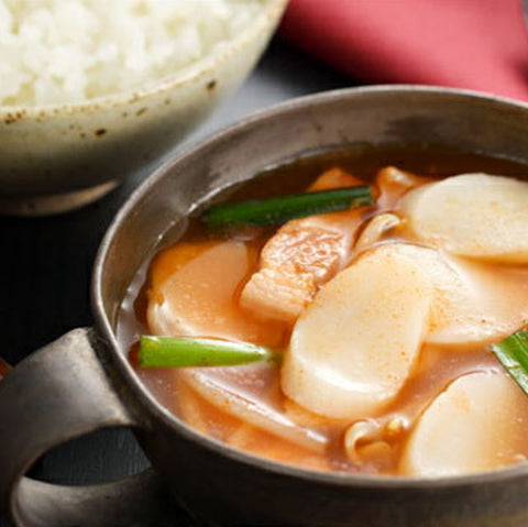 ＜レンジで簡単！＞米どころ新潟のピリ辛・もちもち韓国風スープ【2食入×10袋】