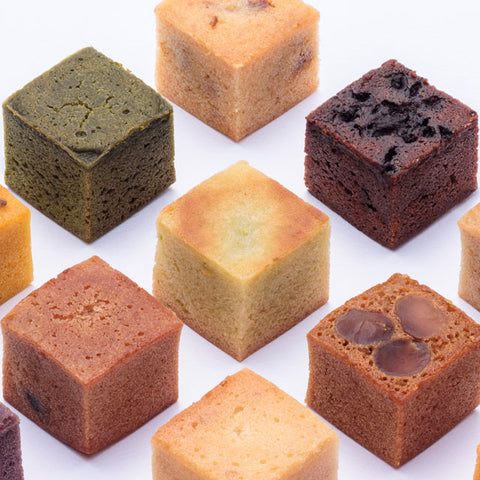 ＜濃厚フィナンシェ＞しっとり深いコク！かわいいキューブ型【5種×6個】