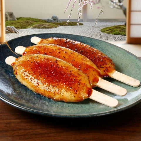 ＜ご当地名物＞もちもち！特製くるみだれ付き五平餅