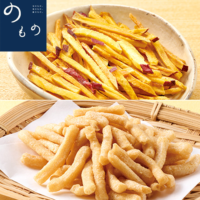 ＜カリッ！サクッ！＞茨城のおいもと香川のうどんのおやつセット