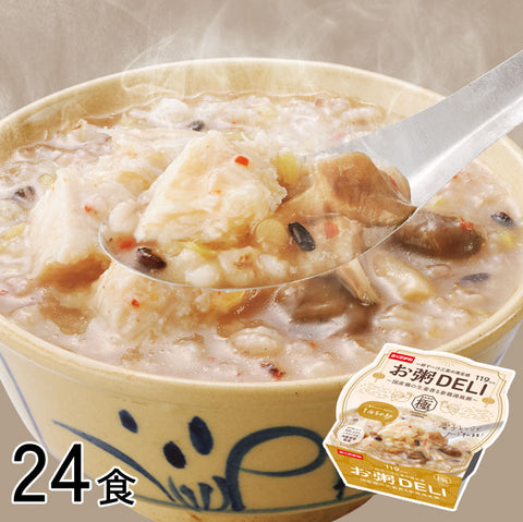 24食＜お米屋さんのお粥DELI＞国産鶏の生姜香る参鶏湯風粥