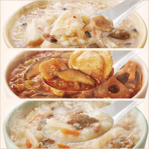 3種×8食＜お米屋さんのお粥DELI＞お試しセット24食