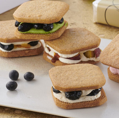 ＜限定商品＞黒豆たっぷり！きな粉香る和のバターサンド3種【36個】