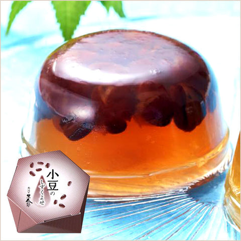 ＜丹波の老舗＞ぷるんととろける、黒豆＆小豆しずくよせ　2種×各12個【計24個】