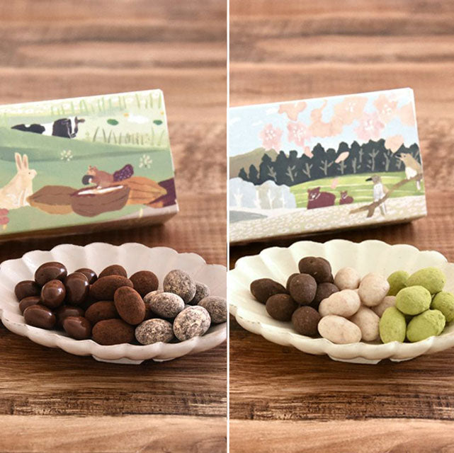 ＜老舗が作る＞黒豆×チョコアソート【2種×各3箱】