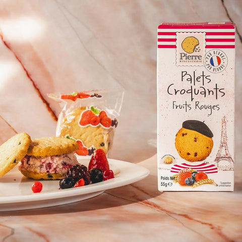 ＜フランス産＞バター＆３種のべリーたっぷりクッキー