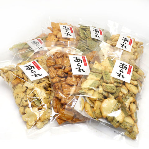 ＜国産もち米使用＞割れおかき無選別お任せ【200g×10袋】