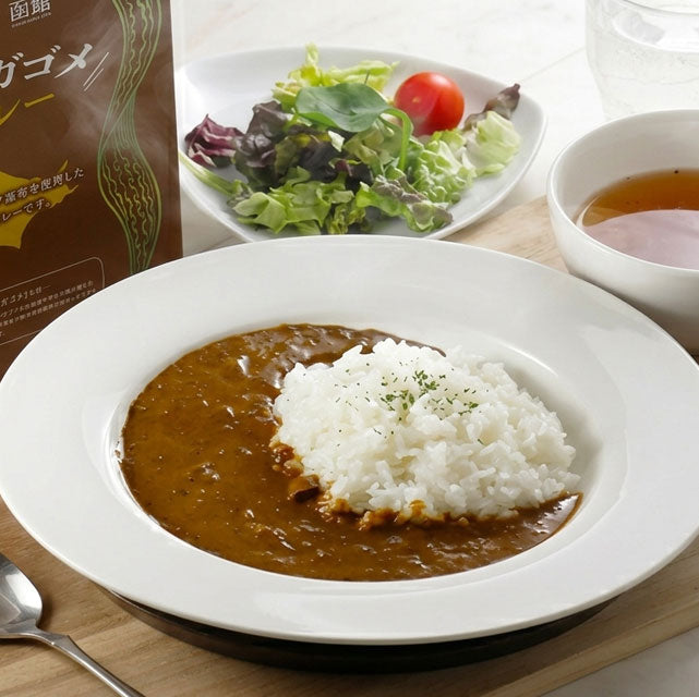 ＜驚きの深いコク＞フコダイン２倍！北大ガゴメカレー＆リゾット　選べる12食