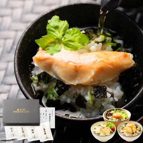 ＜贅沢茶漬け＞4種の具材で出汁香る本格派【4食入×5箱】