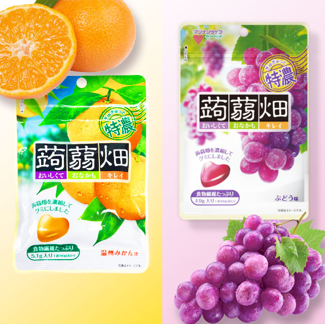 ＜特濃！＞濃ぃい蒟蒻畑選べる 2種