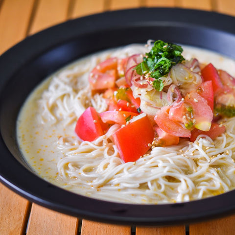 ＜鍋つゆ6袋プレゼント中＞にっぽんの海塩で作る「にゅうめん(ひやむぎ)」【1kg×4袋】