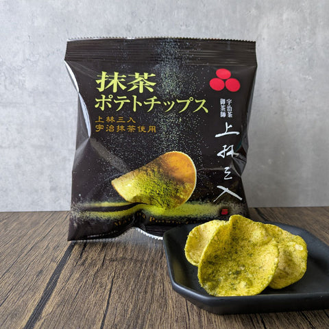＜老舗宇治茶舗が作る＞濃厚抹茶ポテトチップス