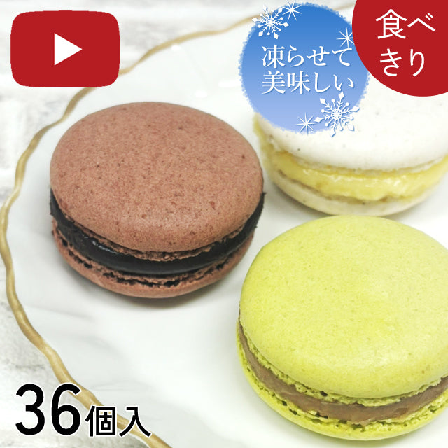 ＜ホテル御用達＞マカロン３種【６個入×６箱】