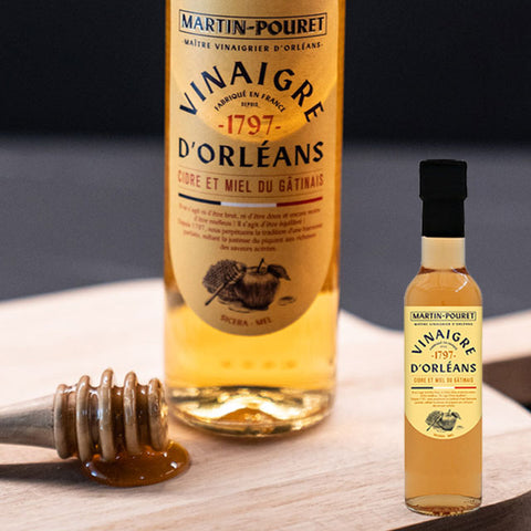 ＜フランスの恵み＞リンゴとはちみつが奏でる自然な甘さのビネガー【6本】