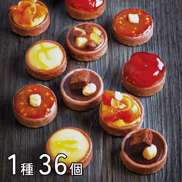 ＜贅沢プチスイーツ＞タルトパッション　チョコレートプラリネ【36個】冷凍送料無料