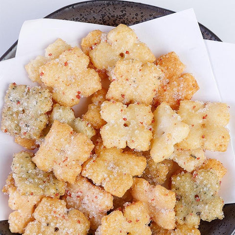 ＜国産もち米使用＞割れおかき無選別お任せ【200g×10袋】