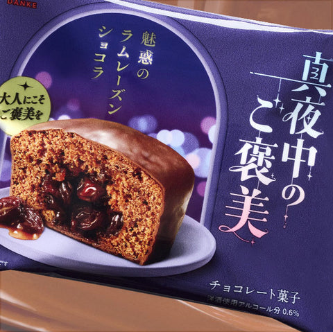 ＜大人のご褒美＞ラムレーズン香るチョコケーキ【48個・24個・6個】
