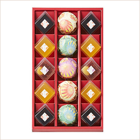 ＜匠の和菓子＞華やぐ6種の味わい【15個入×6箱】
