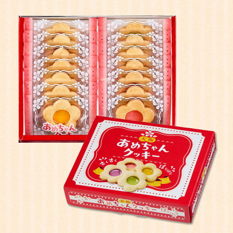 緊急再入荷！＜パリッ！さくっ！食感＞大阪あめちゃんクッキー14個入【7箱】