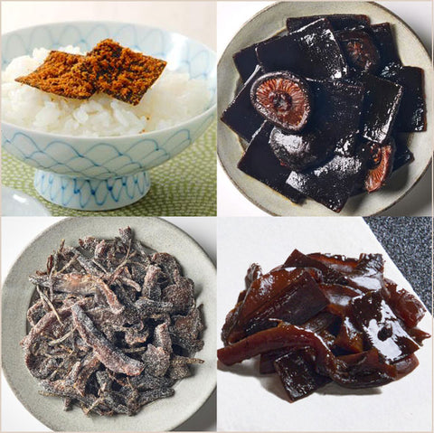 ＜老舗昆布専門店が作る＞ごはんが進む！高級佃煮昆布4種