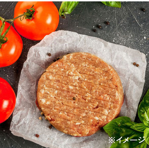 ＜生活応援！＞米国牛100%生ハンバーグ【16個】冷凍送料無料（４月３日以降順次出荷予定）