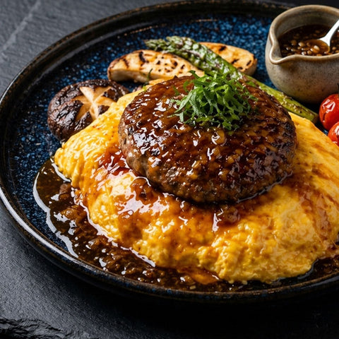 ★増量中★＜国産黒毛和牛＞トマトイタリアン＆玉ねぎ醤油ハンバーグ