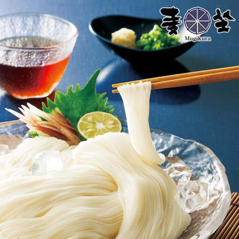 ＜伝統の手延べ製法＞なめらかな喉ごし 三輪素麺